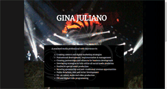 Desktop Screenshot of ginajuliano.com